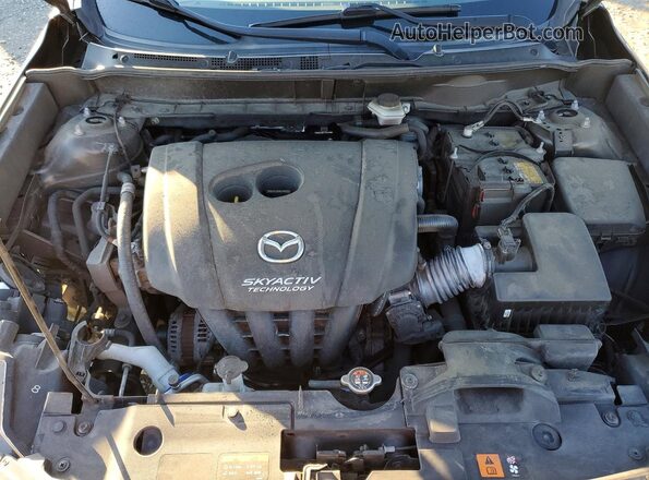 JM1DKFC7XH0176136 2017 MAZDA CX-3 Черный Вид подкапотного пространства