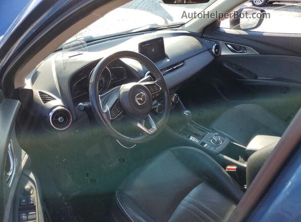 JM1DKFD74K0425570 2019 MAZDA CX-3 Синий Вид панели приборов