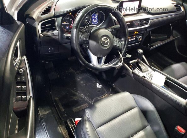 JM1GJ1V54G1464757 2016 MAZDA 6 Белый Вид панели приборов