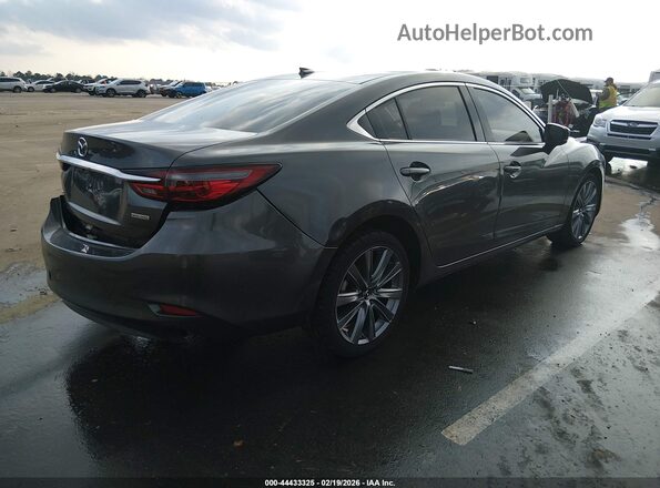 JM1GL1TY2M1614237 2021 MAZDA 6 Gray Rear right
