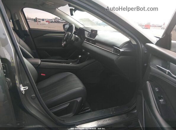 JM1GL1TY2M1614237 2021 MAZDA 6 Gray Front interior view