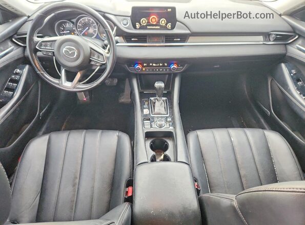 JM1GL1TY7J1301602 2018 MAZDA 6 Brown Vista del salpicadero