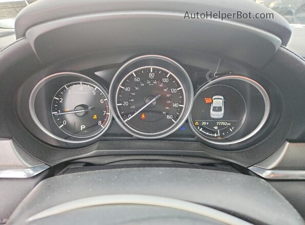 JM1GL1TY7J1301602 2018 MAZDA 6 Brown Vista del cuadro de instrumentos