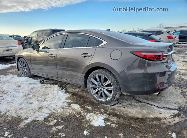 JM1GL1TY7J1301602 2018 MAZDA 6 Brown Trasero izquierdo