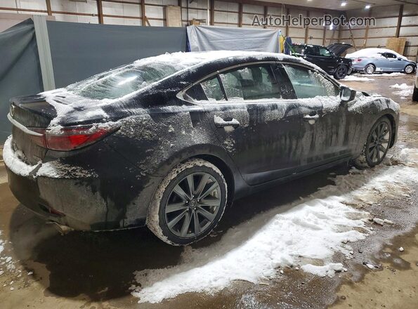 JM1GL1TY9K1507831 2019 MAZDA 6 Черный Задняя правая четверть