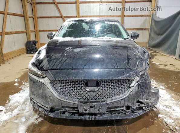 JM1GL1TY9K1507831 2019 MAZDA 6 Черный Вид спереди
