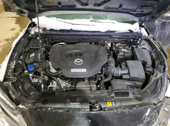 JM1GL1TY9K1507831 2019 MAZDA 6 Черный Вид задней части салона