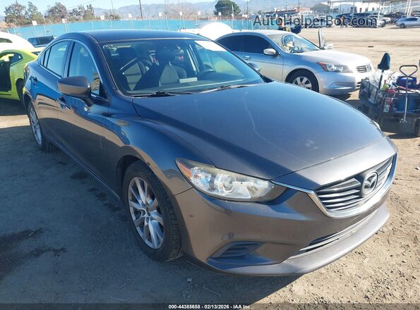 JM1GL1U51H1145958 2017 MAZDA 6 Серый Передняя правая четверть