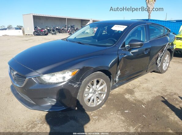 JM1GL1U51H1145958 2017 MAZDA 6 Серый Передняя левая четверть