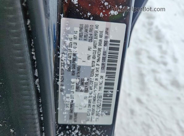 JM1GL1UM2J1319971 2018 MAZDA 6 Черный Вид подкапотного пространства