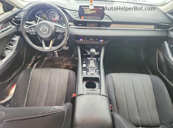 JM1GL1UM2J1319971 2018 MAZDA 6 Черный Вид панели приборов