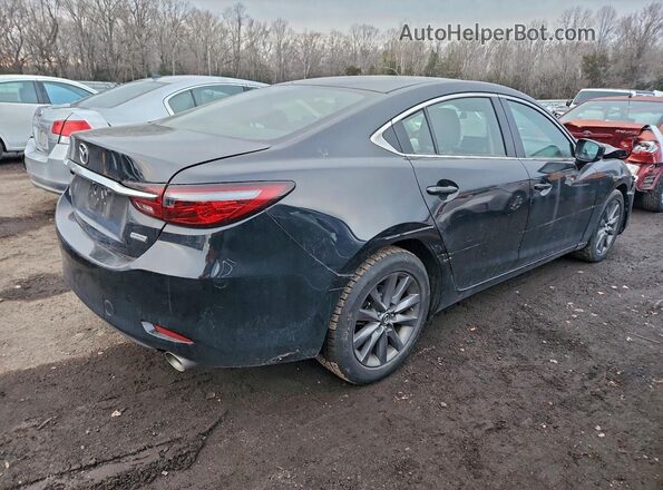 JM1GL1UM2J1327522 2018 MAZDA 6 Черный Задняя правая четверть