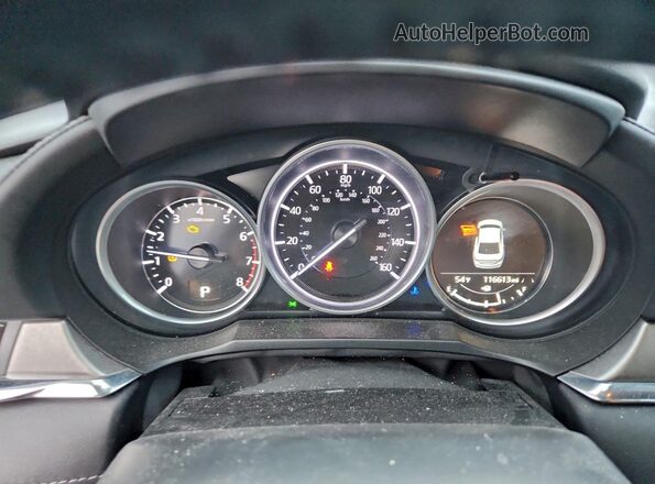 JM1GL1UM2J1327522 2018 MAZDA 6 Черный Вид щитка приборов