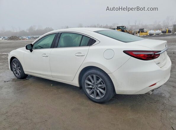 JM1GL1UM6M1602927 2021 MAZDA 6 White Rear left
