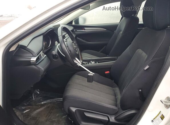 JM1GL1UM6M1602927 2021 MAZDA 6 White Front interior view