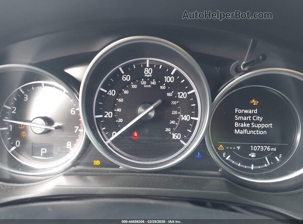 JM1GL1UM8K1510439 2019 MAZDA 6 Black უკანა სავარძლების ხედი