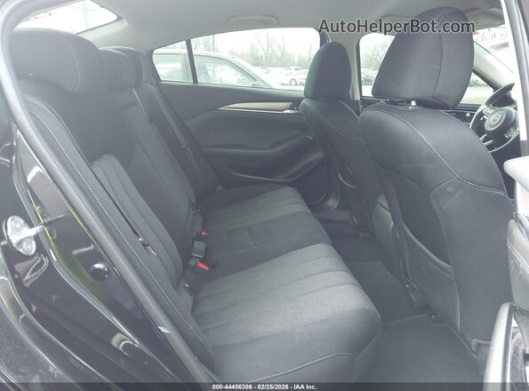 JM1GL1UM8K1510439 2019 MAZDA 6 Black VIN კოდის სტიკერის ხედი