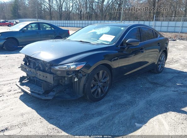 JM1GL1VM0J1306294 2018 MAZDA 6 Black Vista tres cuartos delantera izquierda