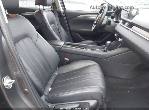 JM1GL1VM2L1515524 2020 MAZDA 6 Gray წინა სალონის ხედი