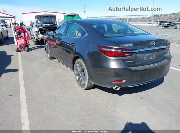 JM1GL1VM6J1302136 2018 MAZDA 6 Черный Задняя левая четверть