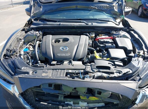 JM1GL1VM6J1302136 2018 MAZDA 6 Черный Вид сзади