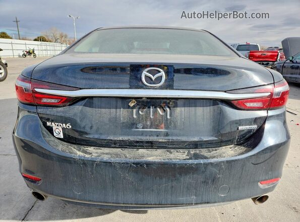 JM1GL1VM8K1503716 2019 MAZDA 6 Черный Вид сзади