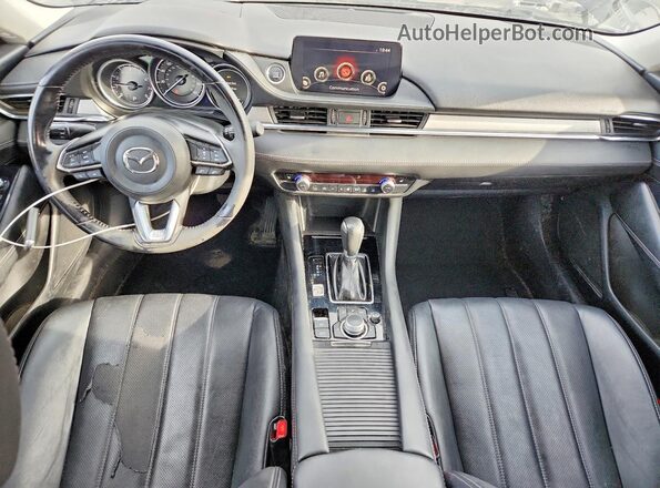 JM1GL1VM8K1503716 2019 MAZDA 6 Черный Вид панели приборов