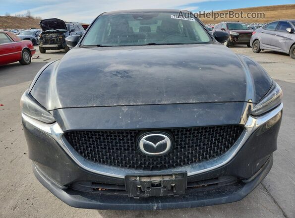 JM1GL1VM8K1503716 2019 MAZDA 6 Черный Вид спереди
