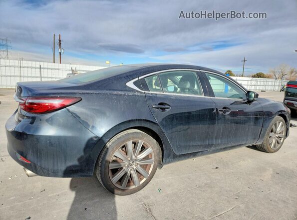 JM1GL1VM8K1503716 2019 MAZDA 6 Черный Задняя правая четверть