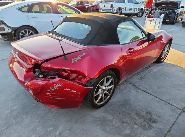 JM1NDAB70G0111460 2016 MAZDA MX-5 Красный Задняя правая четверть