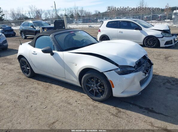 JM1NDAB71L0416637 2020 MAZDA MX-5 MIATA Белый Передняя правая четверть