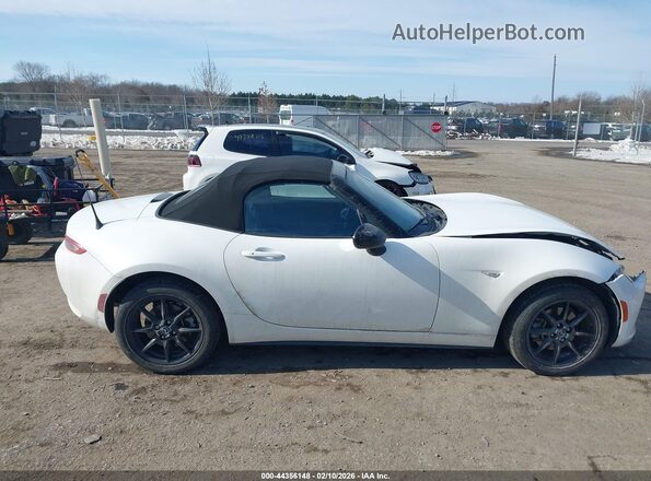 JM1NDAB71L0416637 2020 MAZDA MX-5 MIATA Белый Вид задней части салона