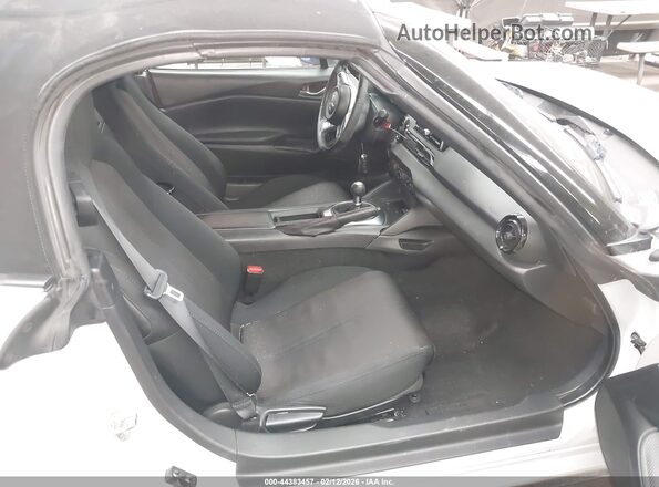 JM1NDAB79G0110372 2016 MAZDA MX-5 MIATA Серый Вид салона спереди