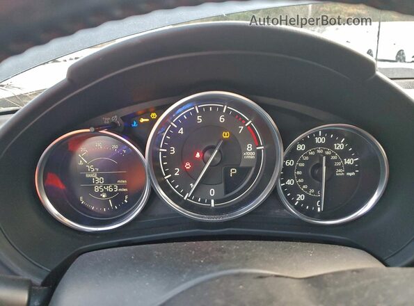 JM1NDAC70J0204906 2018 MAZDA MX-5 Charcoal Widok zestawu wskaźników