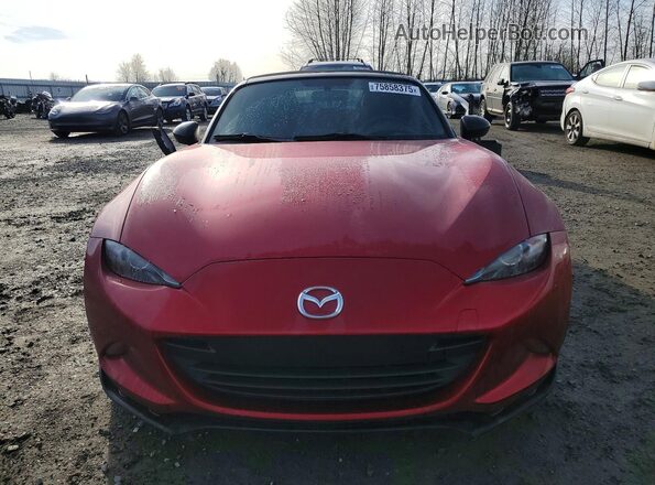 JM1NDAC71K0305566 2019 MAZDA MX-5 Red Vista frontal