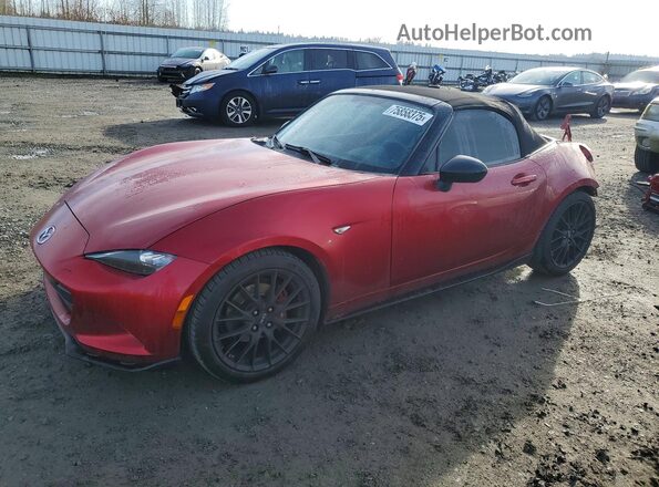 JM1NDAC71K0305566 2019 MAZDA MX-5 Red Vista tres cuartos delantera izquierda