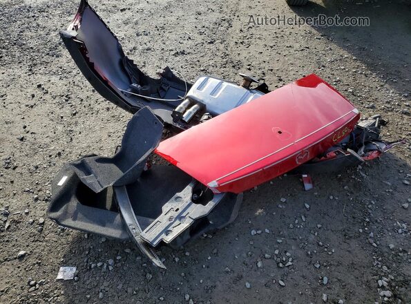 JM1NDAC71K0305566 2019 MAZDA MX-5 Red Vista del compartimento del motor