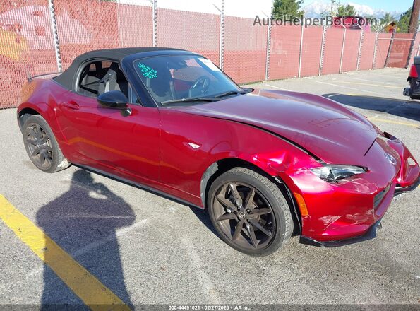JM1NDAC71P0554375 2023 MAZDA MX-5 MIATA Бордовый Передняя правая четверть