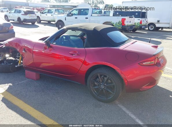 JM1NDAC71P0554375 2023 MAZDA MX-5 MIATA Бордовый Задняя левая четверть
