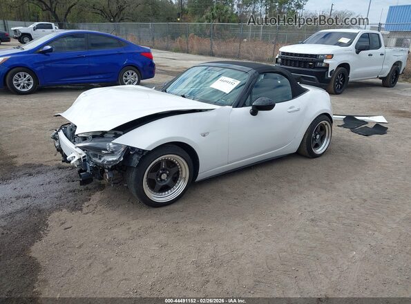 JM1NDAC74G0113680 2016 MAZDA MX-5 MIATA Белый Передняя левая четверть