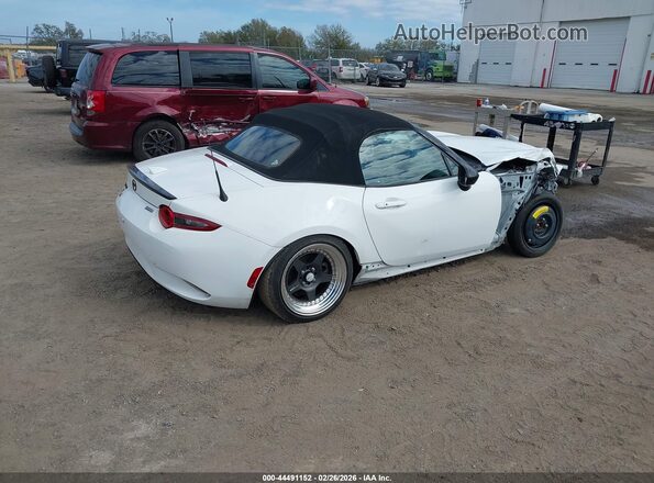 JM1NDAC74G0113680 2016 MAZDA MX-5 MIATA Белый Задняя правая четверть