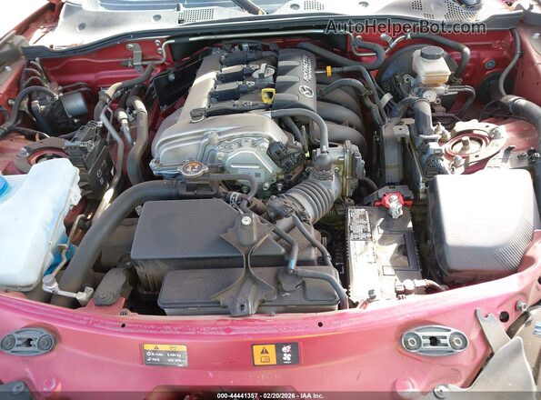 JM1NDAC74G0117504 2016 MAZDA MX-5 MIATA Red Widok z tyłu