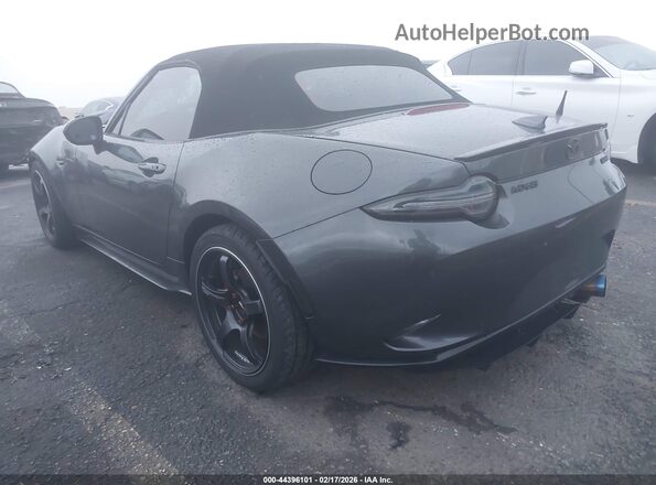 JM1NDAC76G0109890 2016 MAZDA MX-5 MIATA Серый Задняя левая четверть