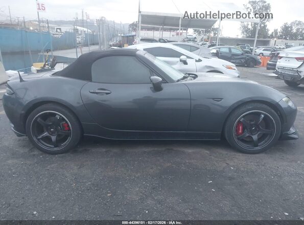 JM1NDAC76G0109890 2016 MAZDA MX-5 MIATA Серый Вид задней части салона