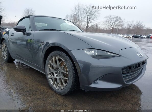 JM1NDAC78G0117098 2016 MAZDA MX-5 MIATA Gray Delantero derecho