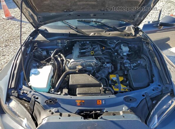 JM1NDAD70M0456514 2021 MAZDA MX-5 Gray Widok wnętrza z tyłu