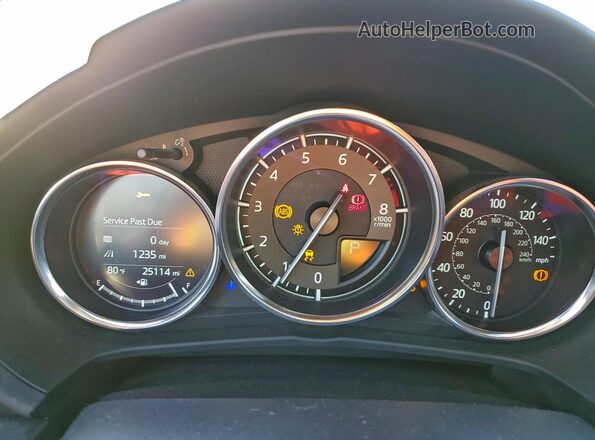 JM1NDAD70P0550753 2023 MAZDA MX-5 Серый Вид щитка приборов