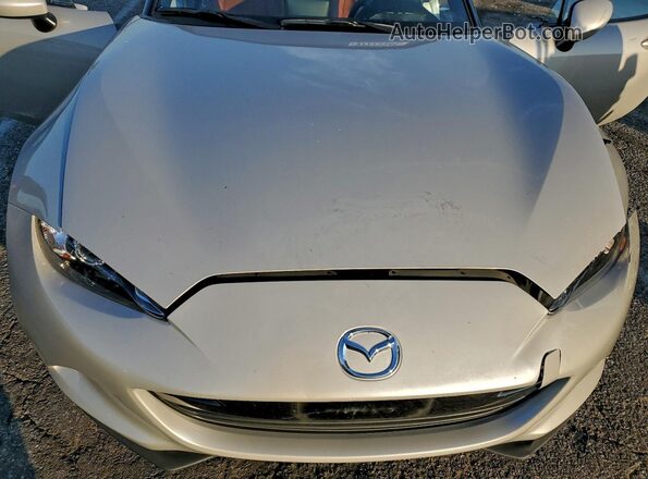 JM1NDAD70P0550753 2023 MAZDA MX-5 Серый Вид задней части салона
