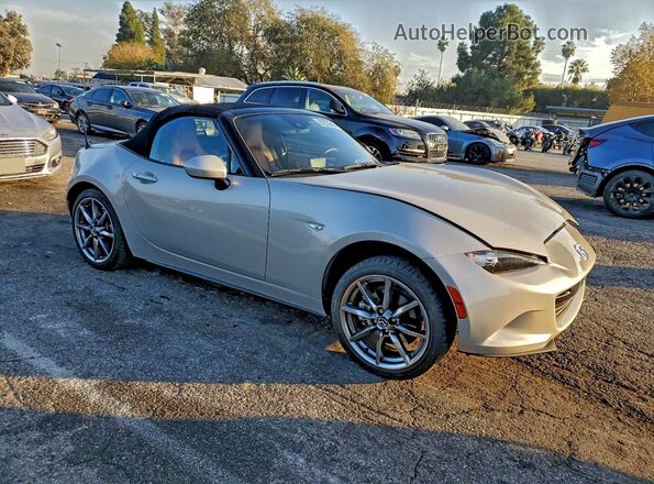 JM1NDAD70P0550753 2023 MAZDA MX-5 Серый Передняя правая четверть