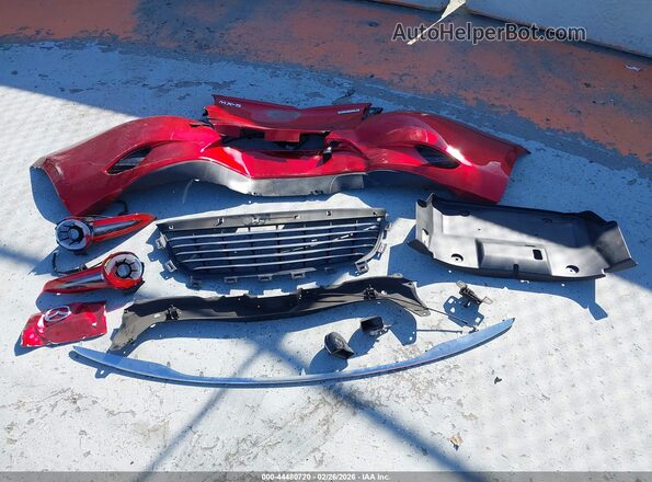 JM1NDAD70S0654300 2025 MAZDA MX-5 MIATA Красный Вид щитка приборов